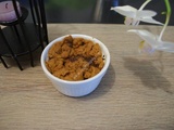 Crumble poire chocolat