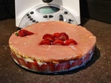 Gâteau fraisier au thermomix de Vorwerk