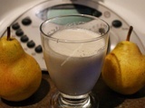 Milk shake poire vanille au thermomix de Vorwerk