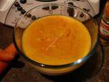 Purée pommes de terre, carottes et curry au thermomix de Vorwerk