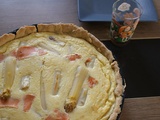 Quiche aux asperges et saumon fumé au thermomix de Vorwerk