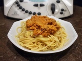 Spaghettis façon marengo