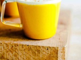 Cappuccino glacé de carottes au lait de coco