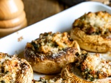 Champignons farcis de mon enfance