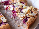 Financier aux framboises ( option sans gluten)