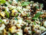 Salade de quinoa comme un taboulé