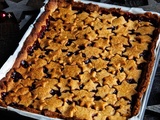 Tarte Linzer avec un avant gout de Noël