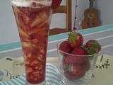 Coupe Panach'fraises pour le Concours de recettes Fraises Label Rouge