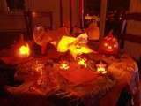Halloween 2011: gratin de potimarron et côtes de porc endiablées