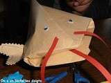 Loisirs du mercredi: marionnettes poisson d'Avril à l'aide d'une enveloppe