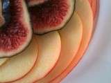 Salade de fruit façon tarte pommes-figues