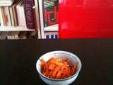 Tagliatelles de carottes aux épices