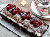 Cake aux Cranberries {Miel et Cannelle}