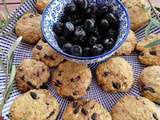 Cookies au quinoa, flocons d'avoine, olives et parmesan (cookies apéritif)