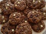 Cookies chocolat ou Outrageous cookies de Martha Stewart
