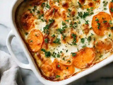 Gratin de patate douce au lait de coco : Recette et étapes de préparation
