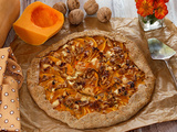 Tarte butternut au chèvre