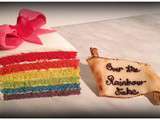 Rainbow cake – Génoise ⭐︎ Type cap Pâtissier ⭐︎