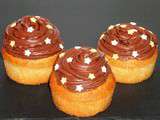 Cupcakes coco kiwi chocolat
