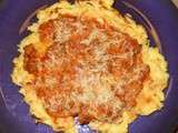 Omelette bolognaise