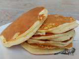Pancake au yaourt aromatisé (mandarine et citron vert)