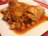 Chtetha djedj ( poulet en sauce.)