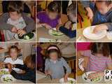 Atelier Cuisine avec les élèves de cp : Croissants aux Courgettes et Kiri