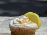Cupcake façon tarte au citron meringuée