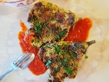 Aubergines panées