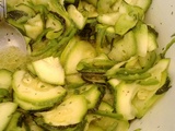 Salade de courgettes