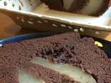 Atelier de Décembre : gâteau au chocolat aux poires entières