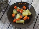 Boeuf aux pommes de terre et aux carottes