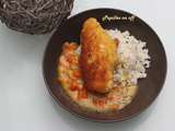 Poulet katsu au riz et curry au thermomix