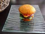 Cupcakes sucrés imitation hamburgers au thermomix ou sans