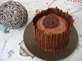 Gâteau pinata surprise au chocolat, ganache montée au chocolat au carambar (au thermomix ou sans)
