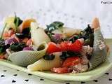 Salade de conchiglioni au thon
