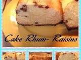 Cake Rhum-Raisins