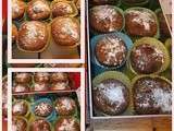 Muffins à la mangue et à la noix de coco