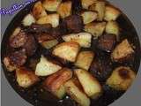 Trio de pommes de terre sautées au piment d'Espelette et Origan