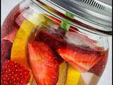 Detox water et Limonade à la fraise (Strawberry Lemonade)