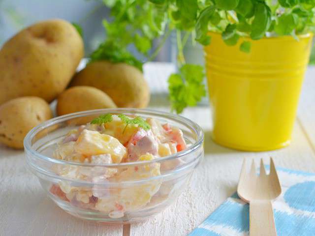 Recettes de Salade de pomme de terre et Fromage