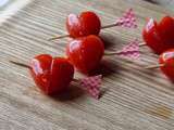Cœur de tomates cerises {Valentine's Day}