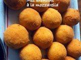 Arancini à la mozzarella