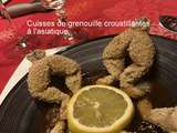 Cuisses de grenouille croustillantes à l'asiatique