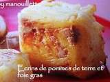 Ecrins de pommes de terre au foie gras