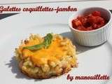 Galettes coquillettes-jambon