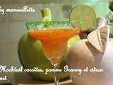 Mocktail carotte-pomme granny-citron vert