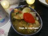 Nage de coquillages
