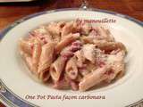 One pot pasta  version carbonara