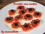Pizzettes aux anchois